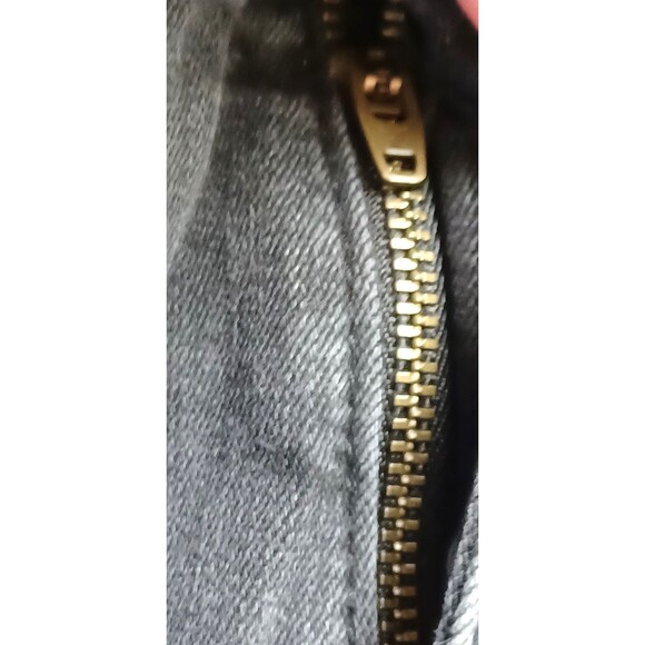 American Eagle Denim Shorts Sz 0 High Rise Shortie Distressed Thrashed Damaged - Picture 7 of 12